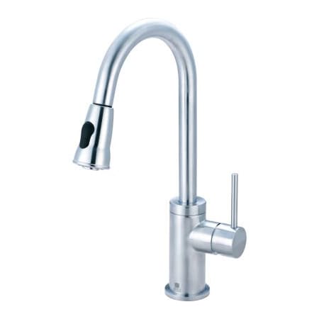 Pioneer Industries Pioneer Motegi Single Lever Pull-Down Kitchen Faucet PVD Stainless Steel 2MT250-SS